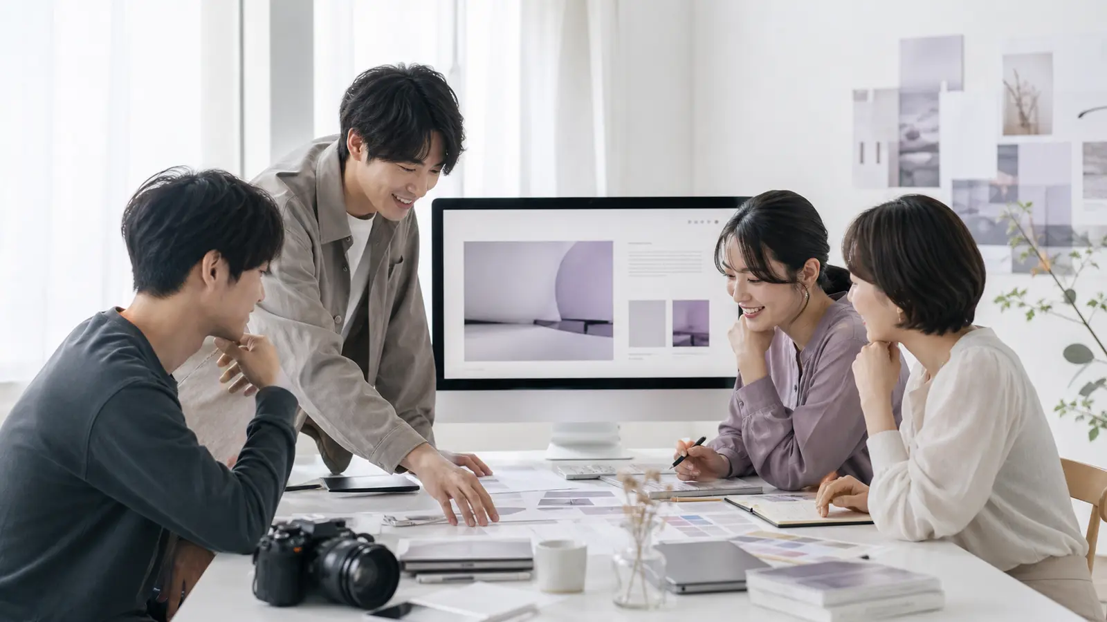 AI 建站策划场景图