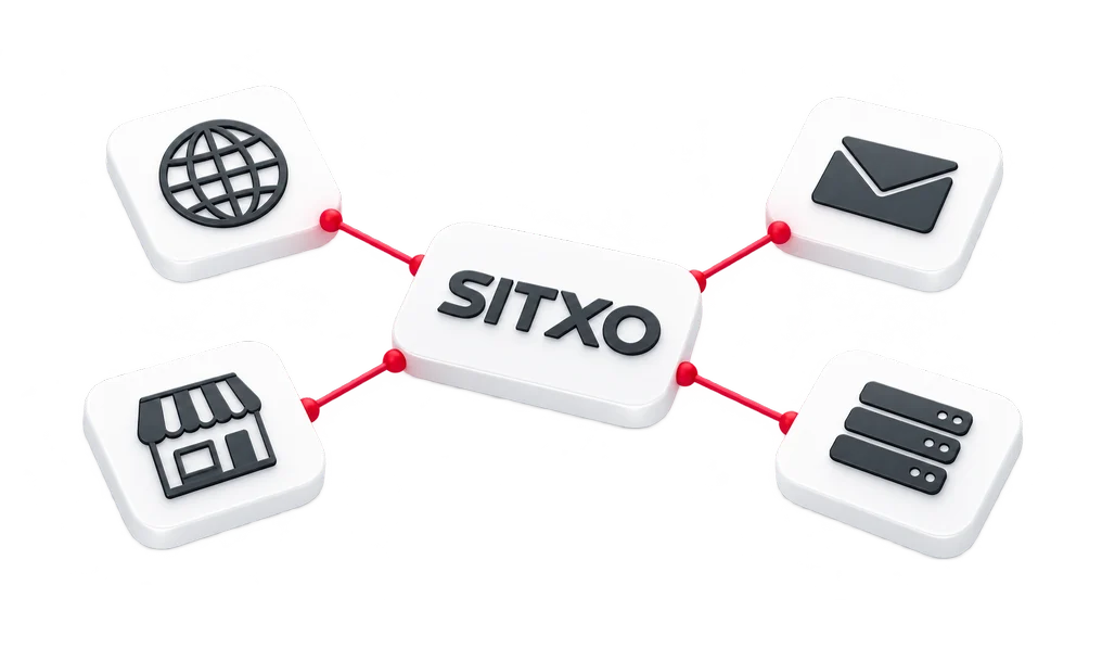 SITXO connected website workspace