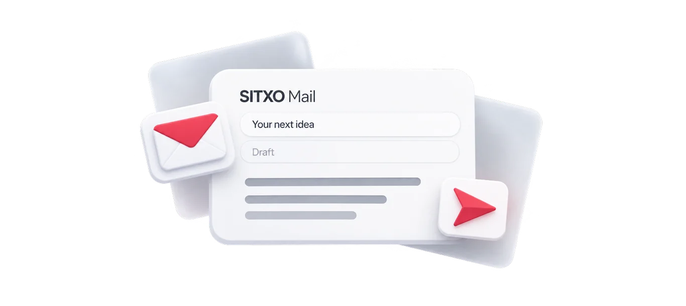 SITXO business email illustration