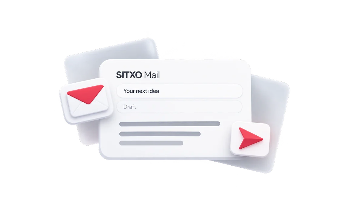 SITXO business email illustration